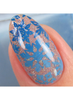 Let It Snow nail stamping plate. Available at www.lanternandwren.com.