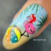 Sea & Greetings Lantern & Wren summer nail stamp plate, available at www.lanternandwren.com.