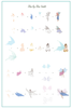 Clear Jelly Stamper Land of the Fairies nail plate, available at www.lanternandwren.com. 