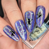 Clear Jelly Stamper Land of the Fairies nail plate, available at www.lanternandwren.com. 