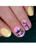 Home Sweet Home Uber Chic nail stamping plate. Available at www.lanterandwren.com.