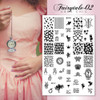 Uber Chic Beauty Fairytale 02 nail stamping plate, get yours now at www.lanternandwren.com