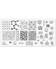 Uber Chic School is Cool mini nail stamping plate. www.lanternandwren.com