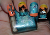 Get Hit the Bottle Turquatic holo stamping polish in the USA at www.lanternandwren.com.