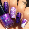  Paint the Town Violet Hit the Bottle Stamping Polish, available in the USA at www.lanternandwren.com.