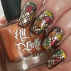 Hit the Bottle stamping polish Copper Haired Girl, in the USA at www.lanternandwren.com. 