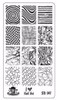 Sugar Bubbles SB047 nail stamping plate.  Available at www.lanternandwren.com.