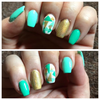Seas the Day neon Hit the Bottle stamping polish. Get it in the USA at www.lanternandwren.com.
