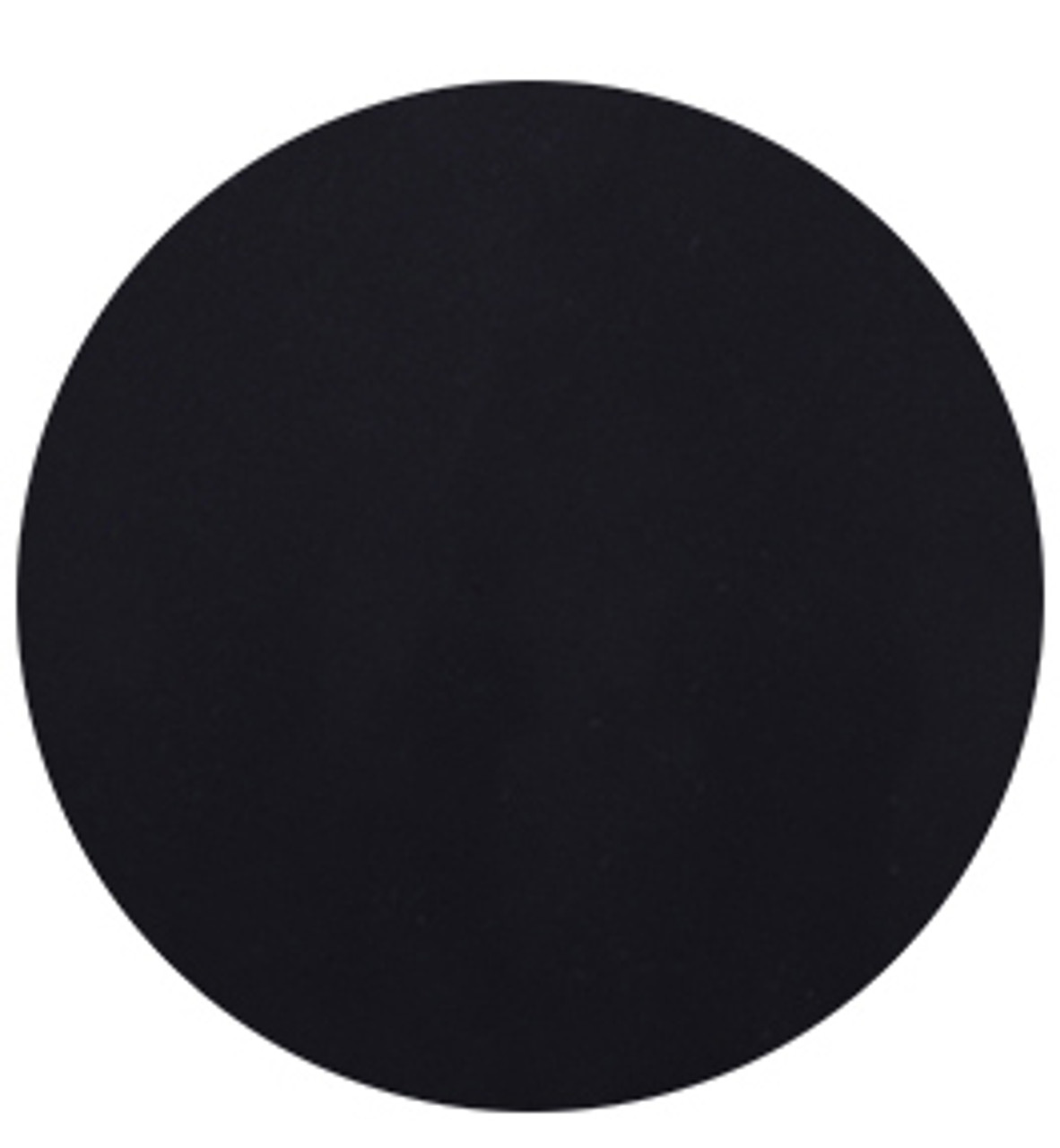 Circular Silicone Nail Art Mat - Black