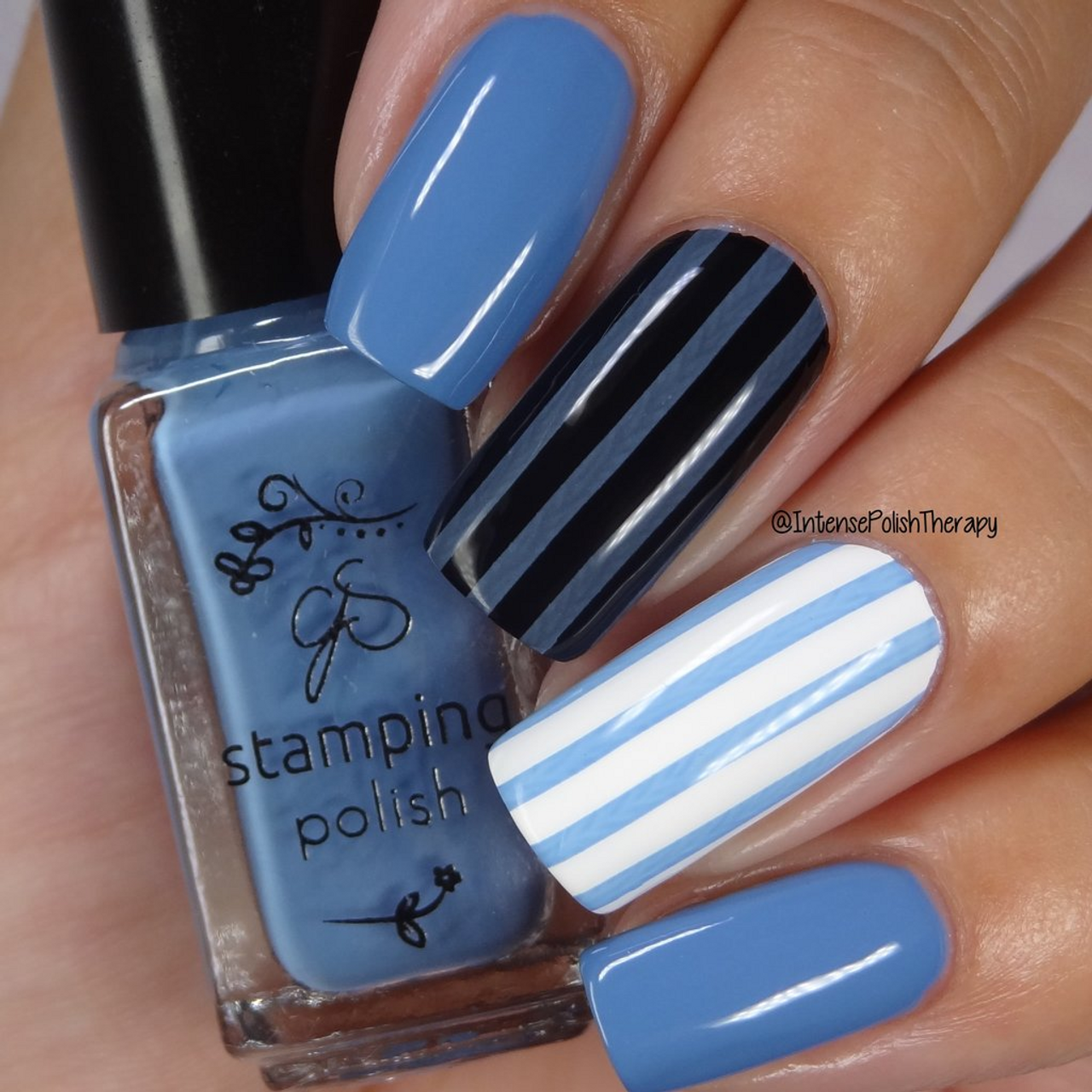 Denim inspired nails for the ultimate denim lover