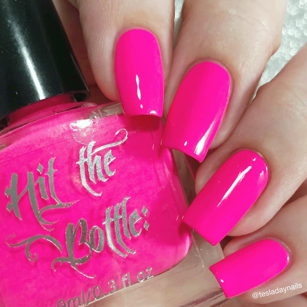 China Glaze China Glaze Nail Lacquer, Neon & On & On - Pink - Creme 0.5 fl  oz Live In Color With Over 300 Nail Colors