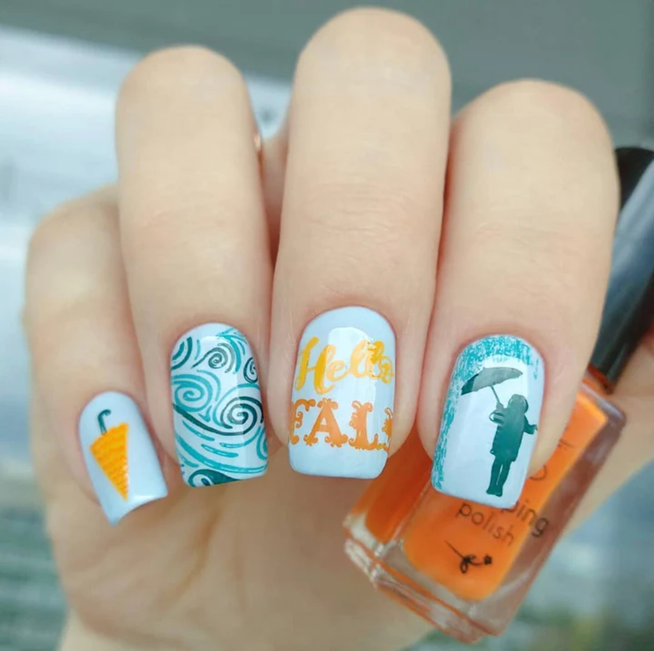 Whimsical Nails That Spark Joy for Toddlers