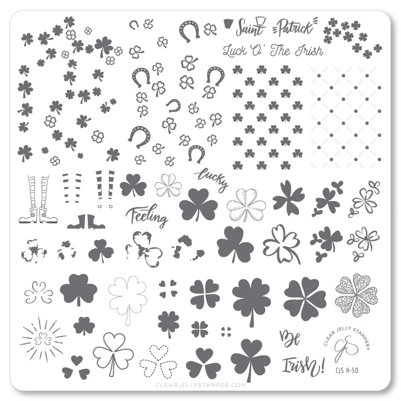 Swanky Stamping Pattern and Skull Nail Stamping Plates 051