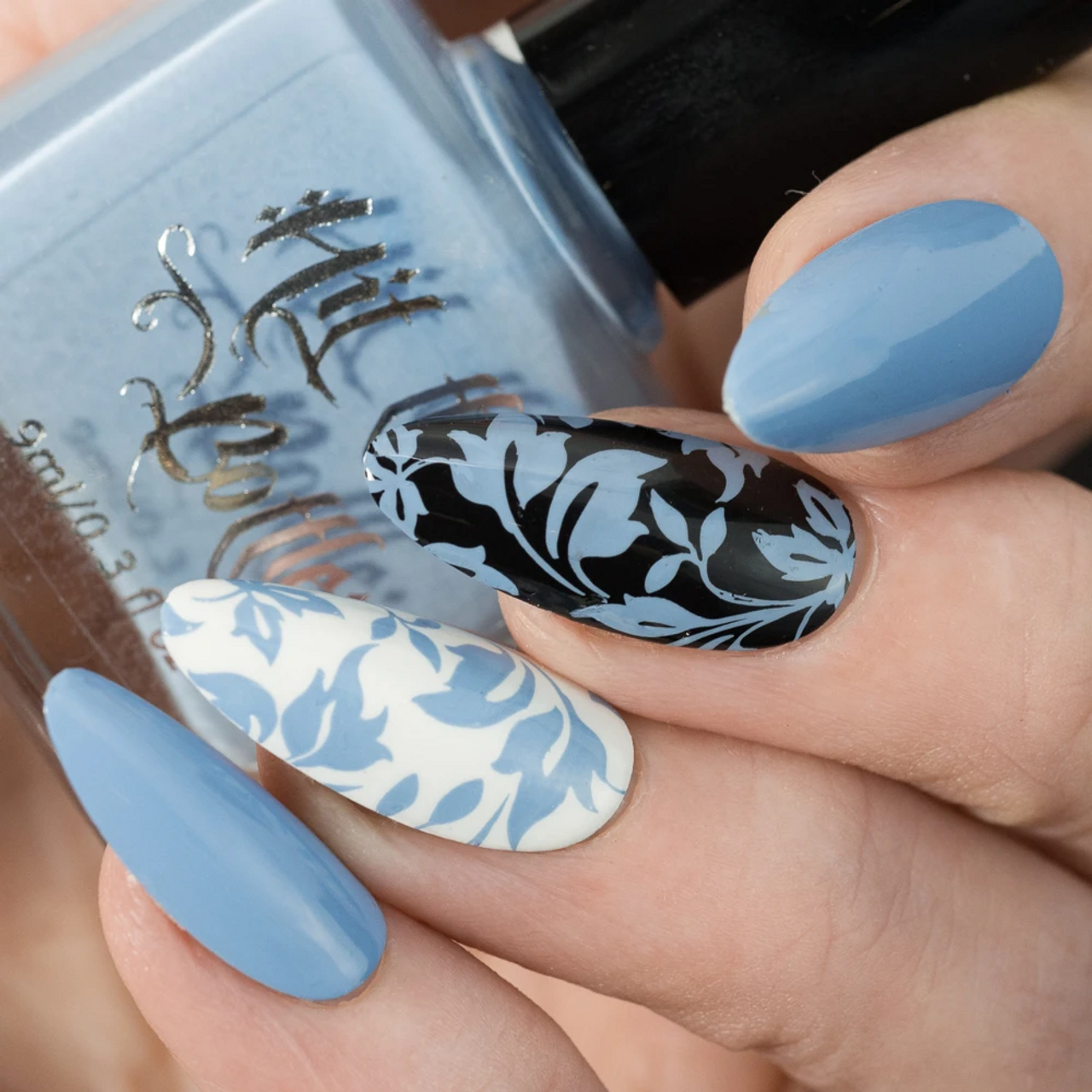 For the Love of Science - Hit the Bottle Nail Stamping Plate
