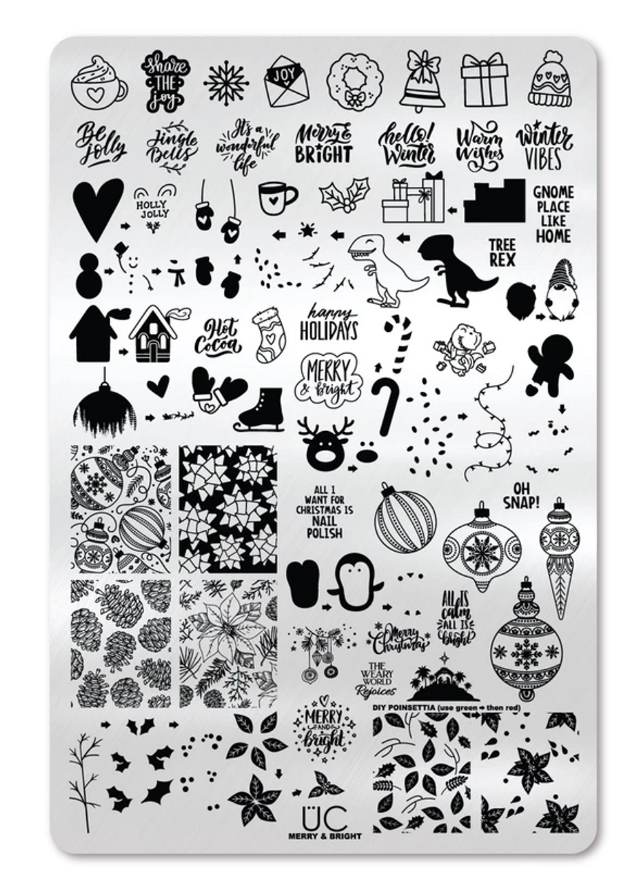 Buy Nail Art Stamping Combo Kit- CF Plates - #Royalkart#