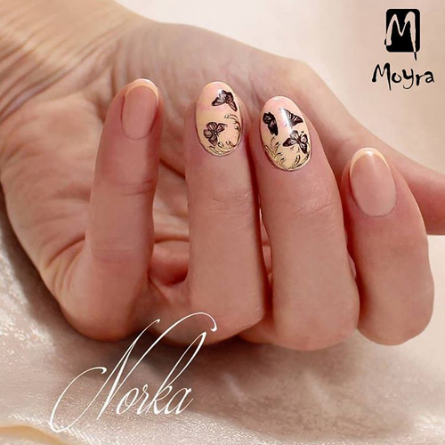 Moyra Primavera stamping plate, #24. Available at www.lanternandwren.com.