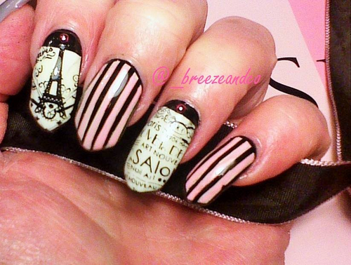 Moyra Art Nouveau stamping plate, #40. Available at www.lanternandwren.com.