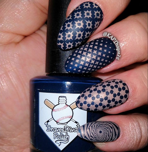 Taupe-lessy Devoted stamping nail polish from Hit the Bottle!  Free USA shipping available.