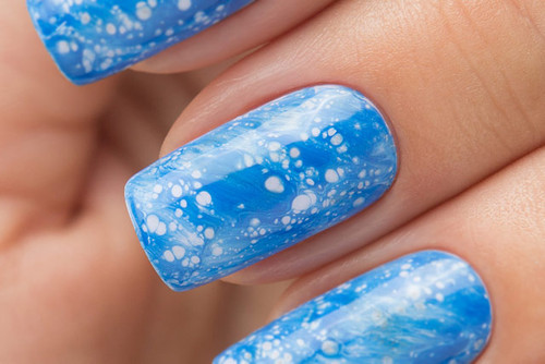 Dance Legend Spot It nail art top coat in red. Available in the USA at www.lanternandwren.com.