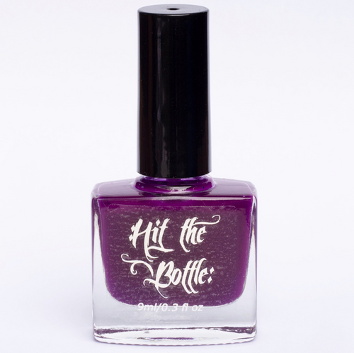 Purple Hooter Jelly Shot nail polish. Available at www.lanternandwren.com.