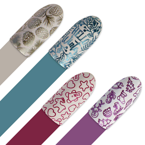 Moyra Boxing Day stamping plate, #85. Available at www.lanternandwren.com.