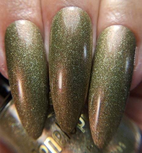 Penelope Luz nail polish Fire Agate. Available at www.lanternandwren.com.