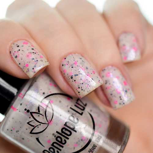 Penelope Luz nail polish Spicy Girl.  Available at www.lanternandwren.com.