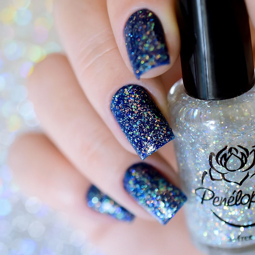 Penelope Luz nail polish Peaceful.  Available at www.lanternandwren.com.