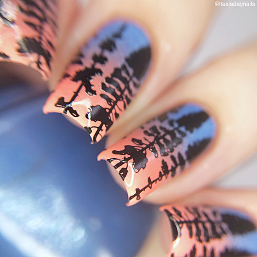 Wild About You Lantern & Wren animal nail stamp plate, available at www.lanternandwren.com.