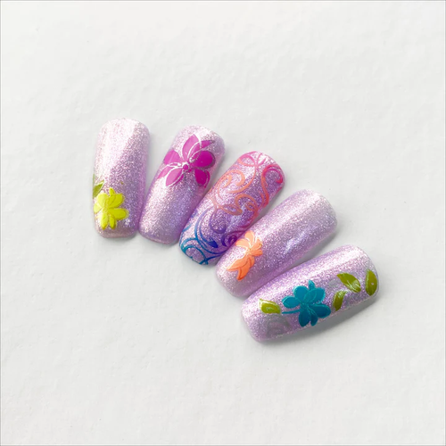 Clear Jelly Stamper nail stamping plate. Available at www.lanternandwren.com.