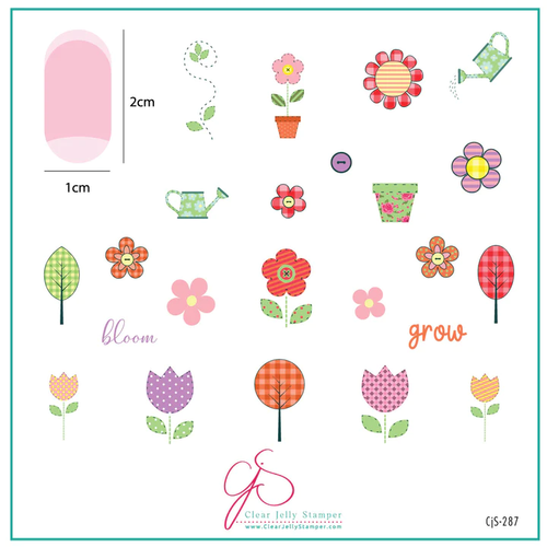 8Pcs Nail Stamping Plate +1 Stamper +1 Scraper Daisies, Leaves, Letters,  Lines, Lips, Flowers