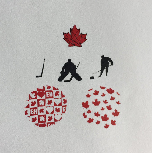 Clear Jelly Stamper True North Strong nail stamping plate, available in the USA at www.lanternandwren.com.