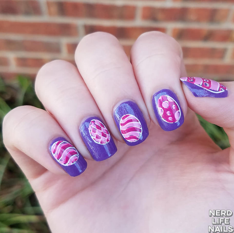 Easter nail stamping plate. Available in the USA at