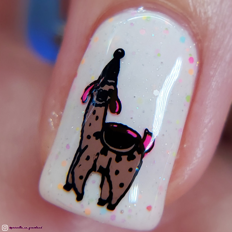 Save the Drama for Your Llama nail stamping plate. Available at www ...