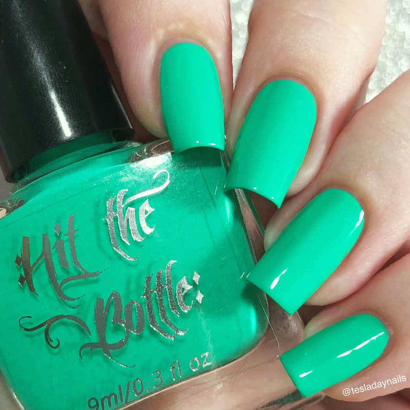 Pastel Neon (Ne) Green | Neon green nails, Green nails, New nail colors