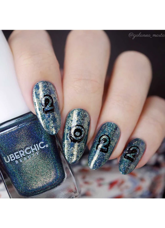 Secret Garden 2 - Uber Chic Stamping Plate | Nail art, Stamping plates,  Nails