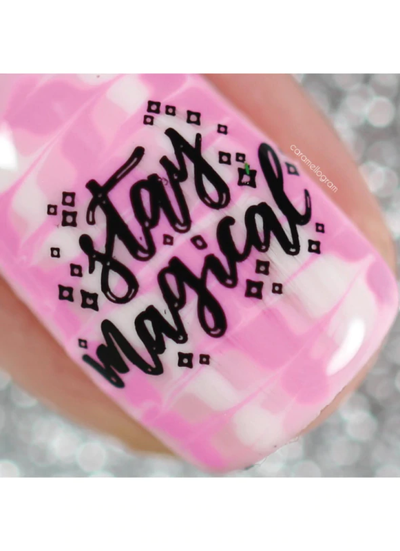 Forkin' Love Ya Nail Stamping Plate