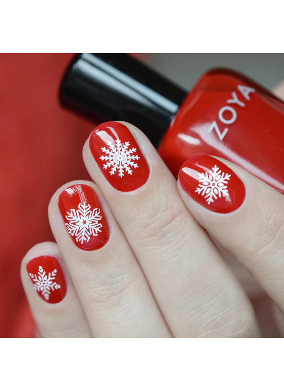 Let It Snow/Xmas Spirit Nail Stamping Plate