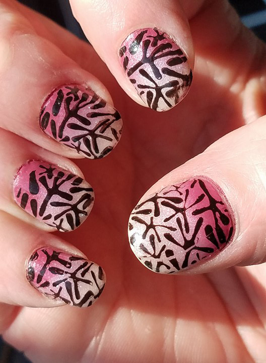 As Black As Night - Hit the Bottle Stamping Polish - Lantern u0026 Wren