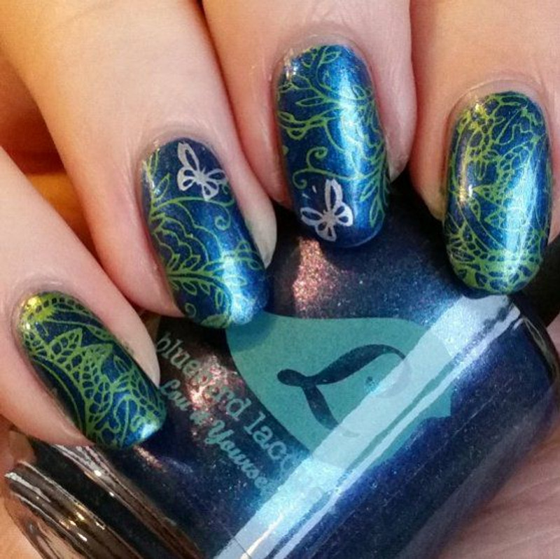 For the Love of Science - Hit the Bottle Nail Stamping Plate