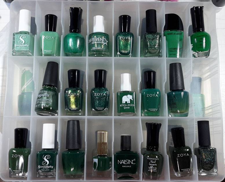 Nail Polish Storage System Idea