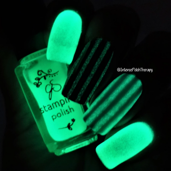 High Voltage Glow In The Dark Neon Yellow Polish