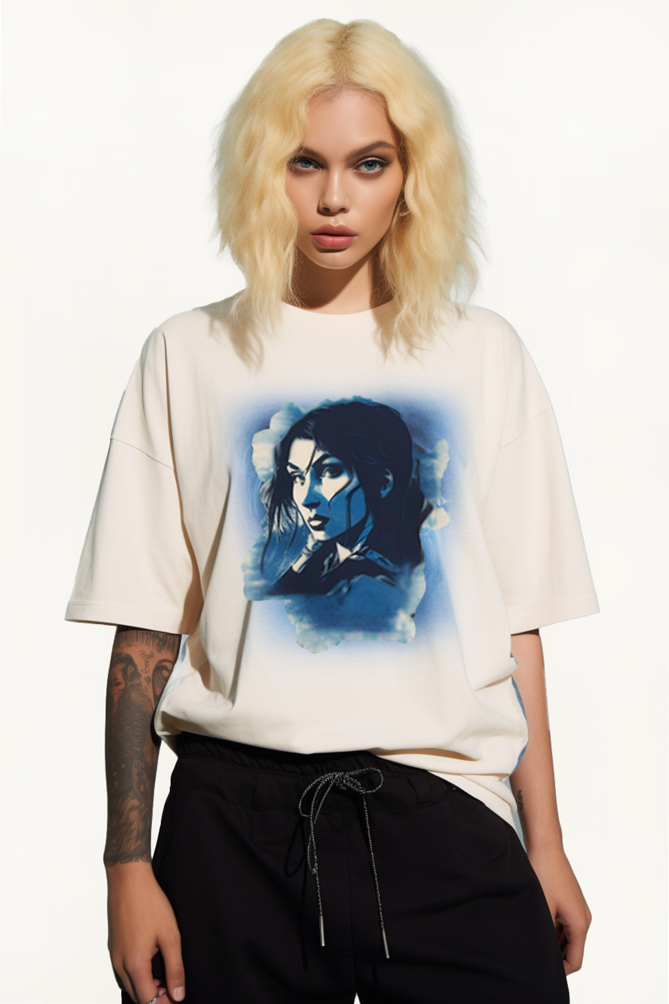 T-Shirt Short Sleeve Round Neck Cotton Vintage