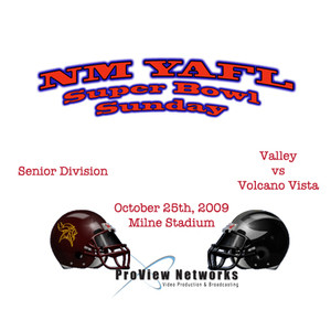2013 YAFL (Varsity) Sue Cleveland vs. Valley