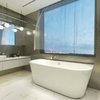 Evok Back-To-Wall Freestanding Bath