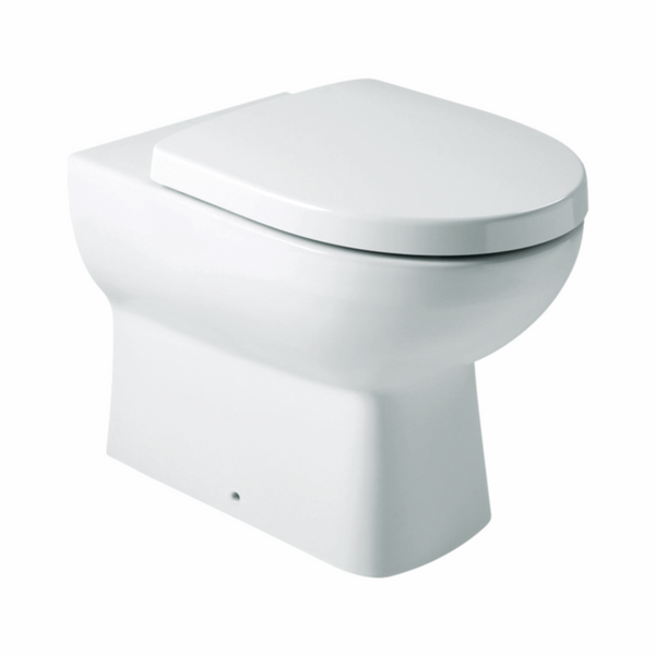 Panache Wall Faced Toilet: S-trap & Bevel FP