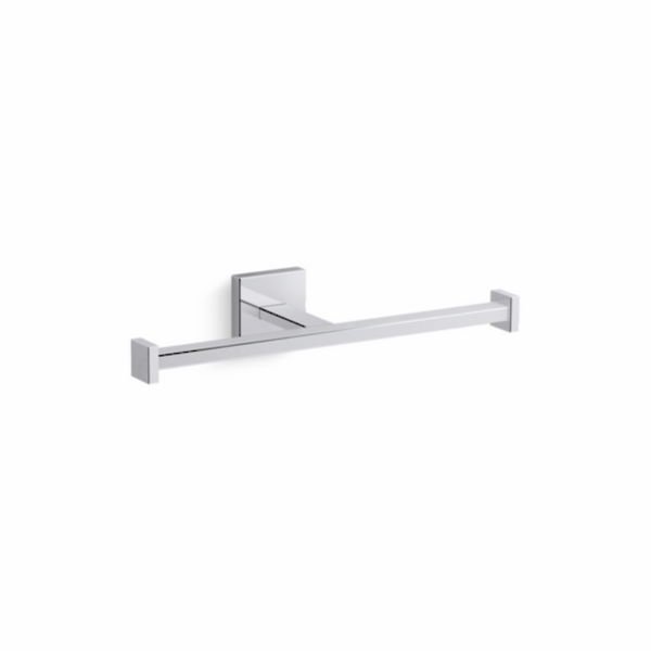 Square Double Toilet Paper Holder Square Double Toilet Paper Holder