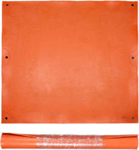 Rubber Insulating Blanket, Class 4, Orange