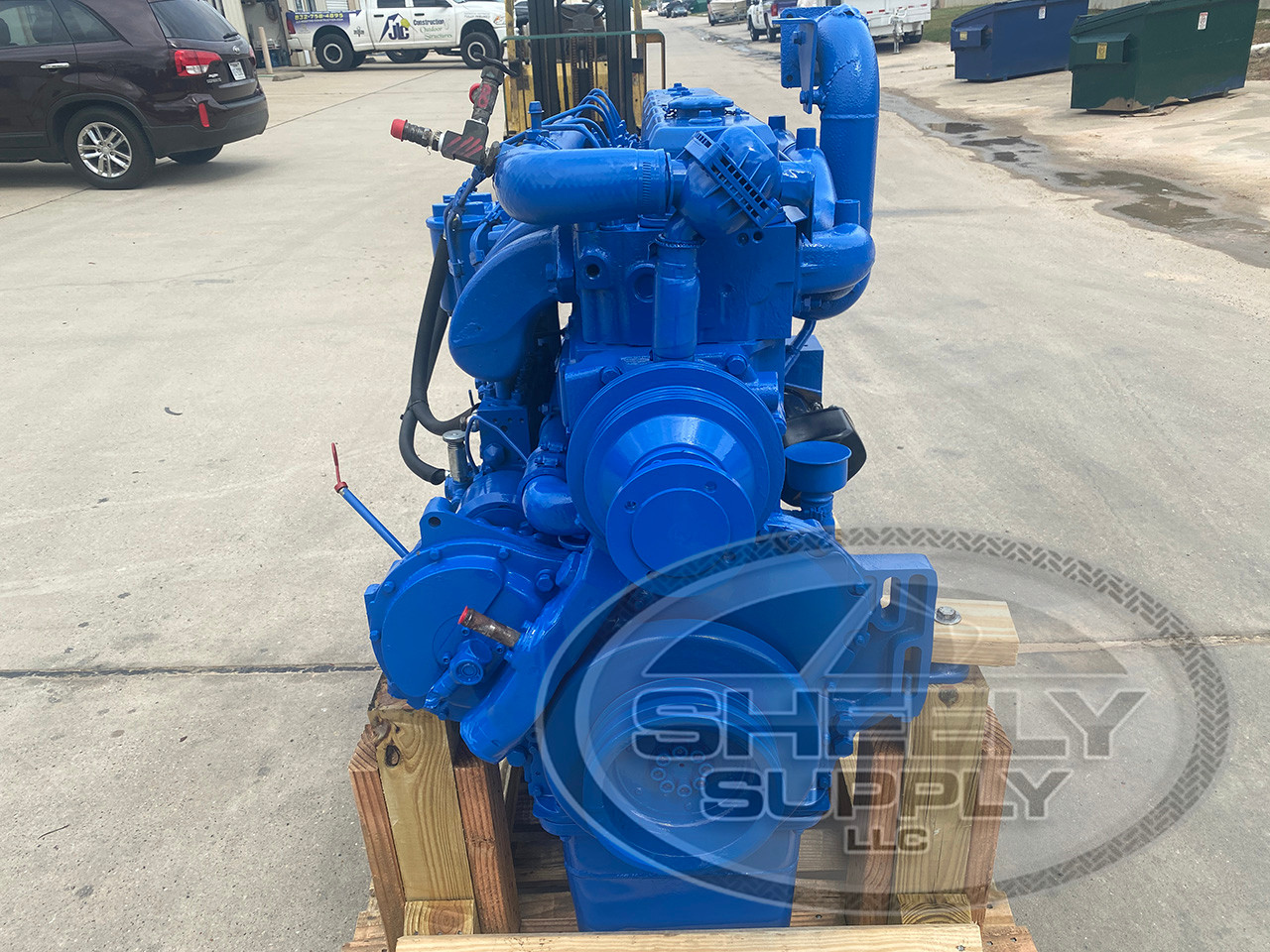 D2366T Rebuilt Complete Daewoo Engine P/N 2201-9041RB