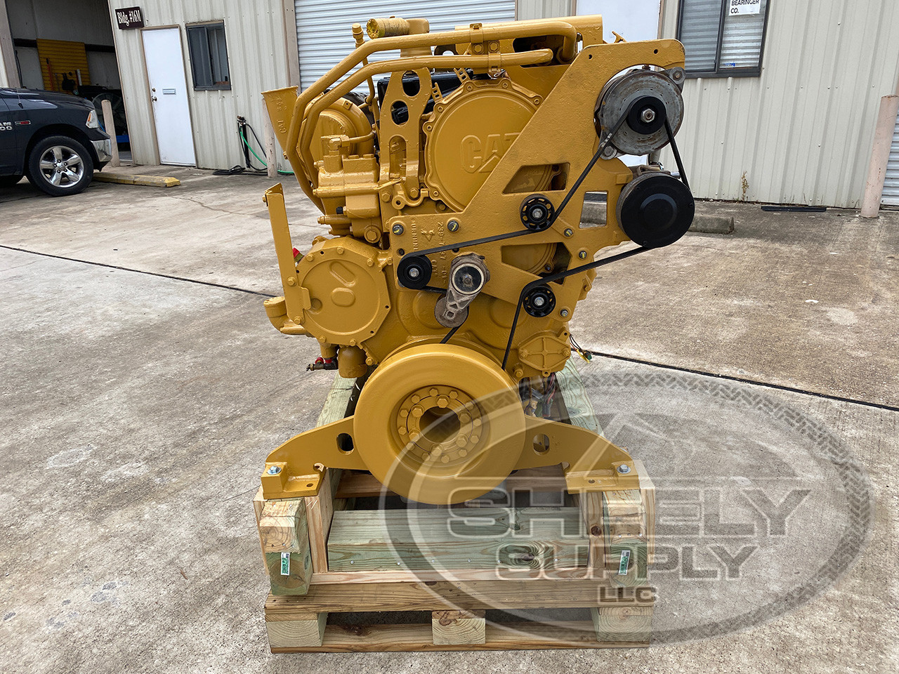 rebuilt cat C18 industrial diesel engine image 02